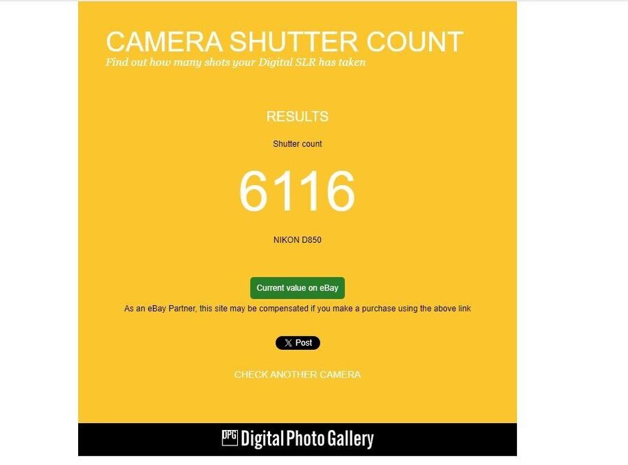 Nikon D850 45.7MP Digital SLR Camera Body